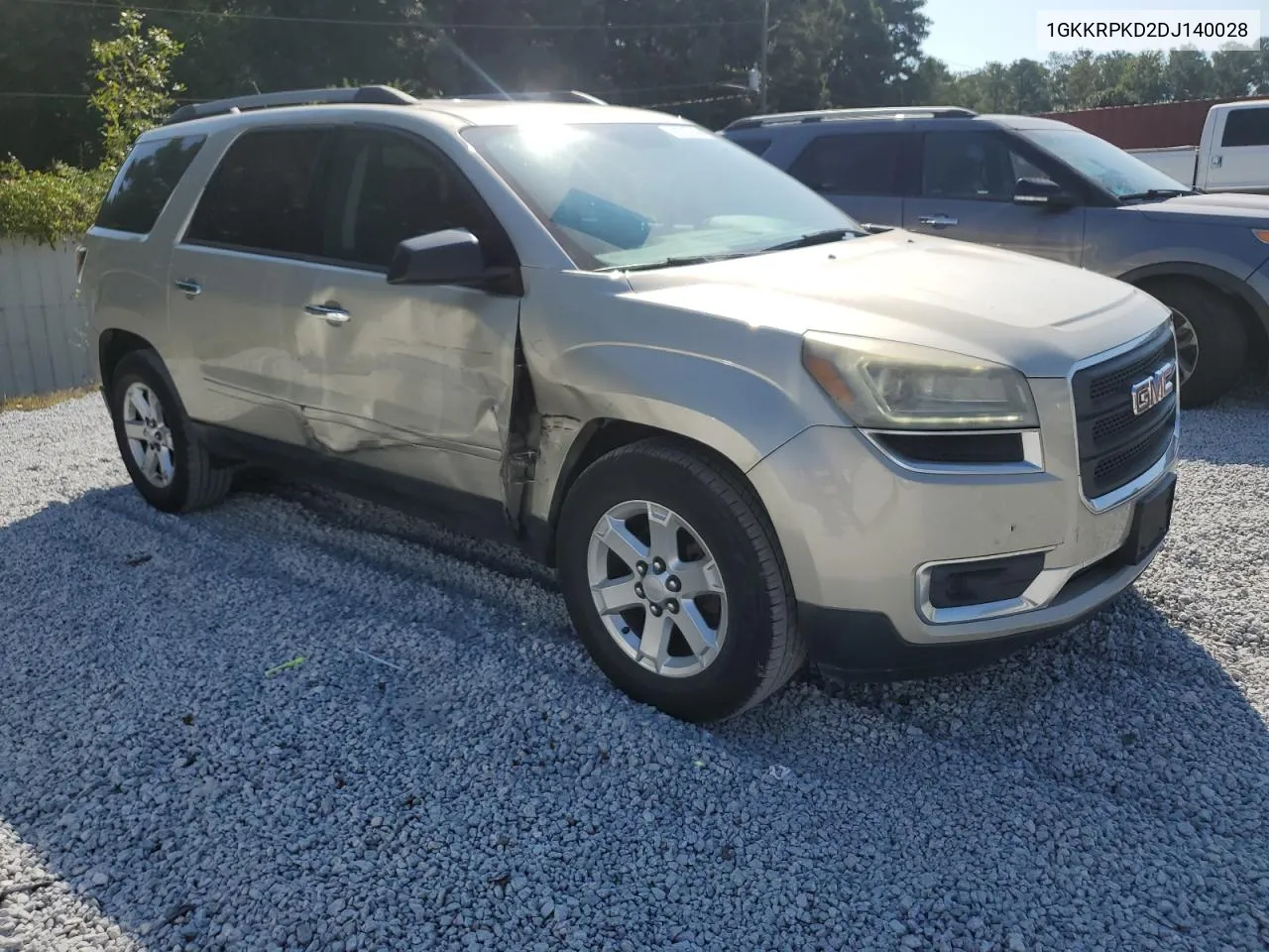 1GKKRPKD2DJ140028 2013 GMC Acadia Sle