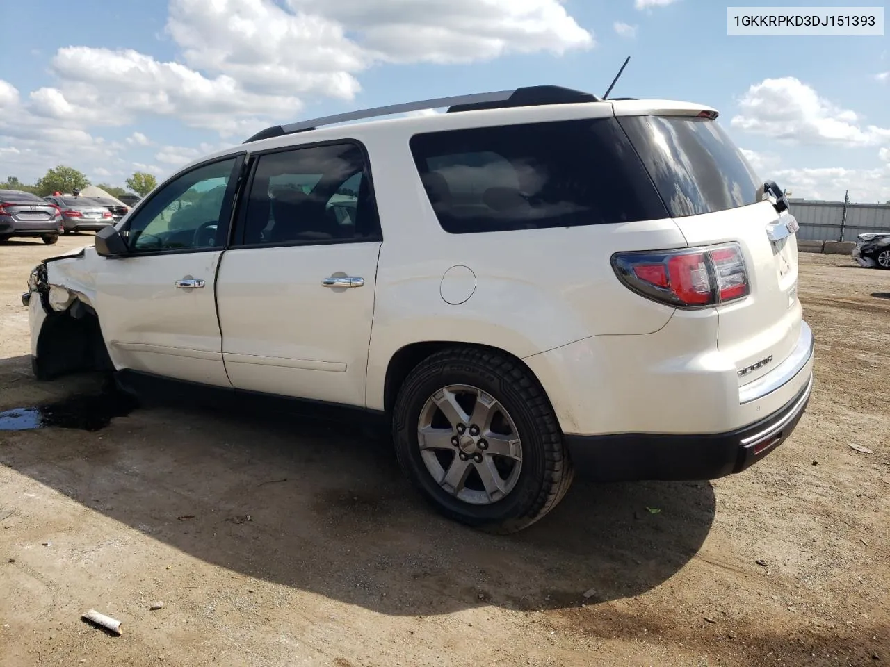 1GKKRPKD3DJ151393 2013 GMC Acadia Sle