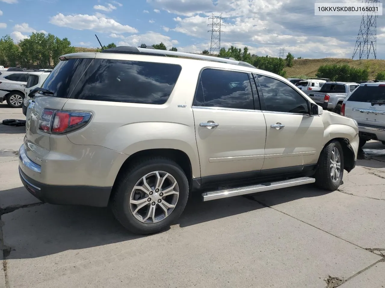 2013 GMC Acadia Slt-2 VIN: 1GKKVSKD8DJ165031 Lot: 69667104