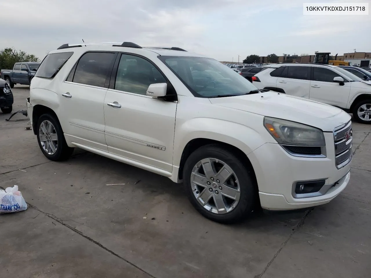 2013 GMC Acadia Denali VIN: 1GKKVTKDXDJ151718 Lot: 69981994