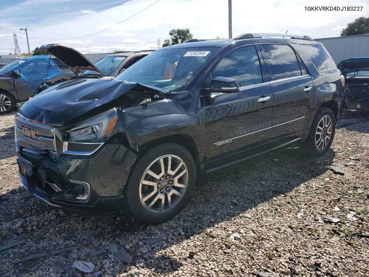 2013 GMC Acadia Slt-1 VIN: 1GKKVRKD4DJ183227 Lot: 71292264