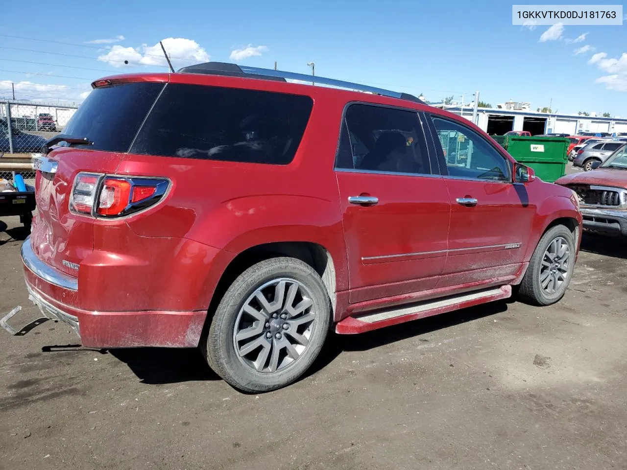 2013 GMC Acadia Denali VIN: 1GKKVTKD0DJ181763 Lot: 72045074