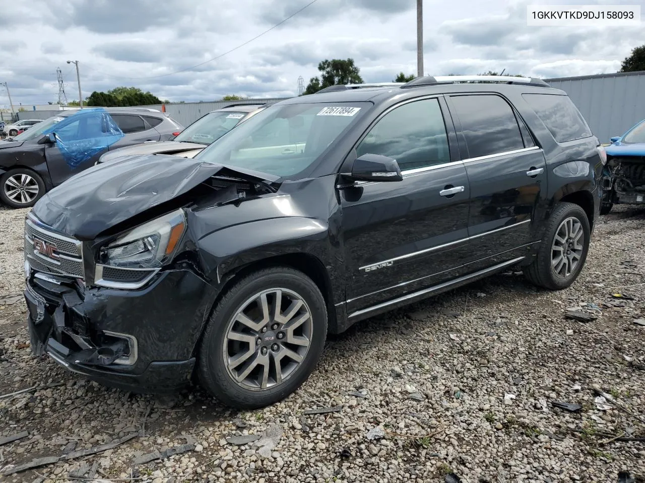 2013 GMC Acadia Denali VIN: 1GKKVTKD9DJ158093 Lot: 72617894