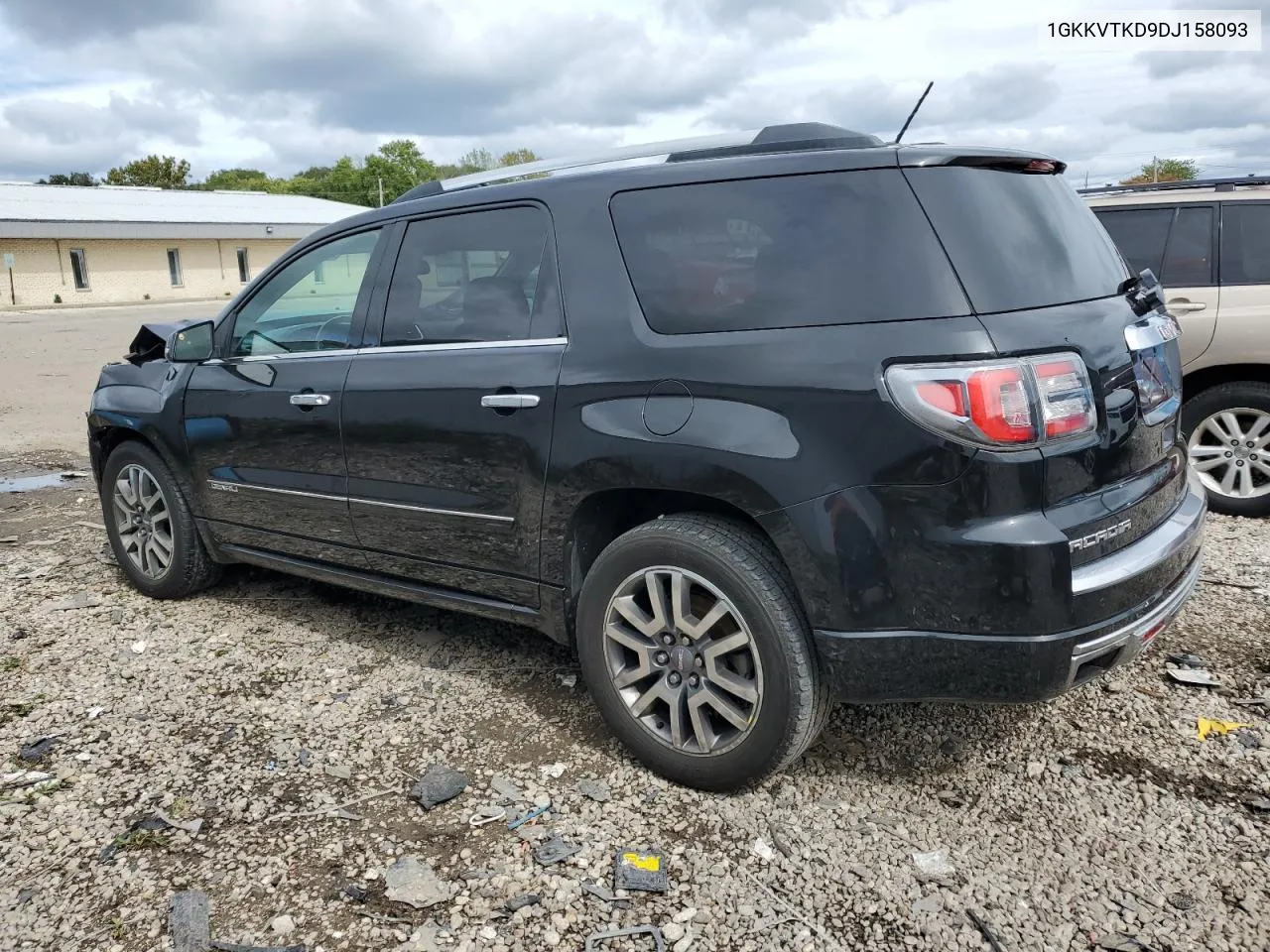 2013 GMC Acadia Denali VIN: 1GKKVTKD9DJ158093 Lot: 72617894