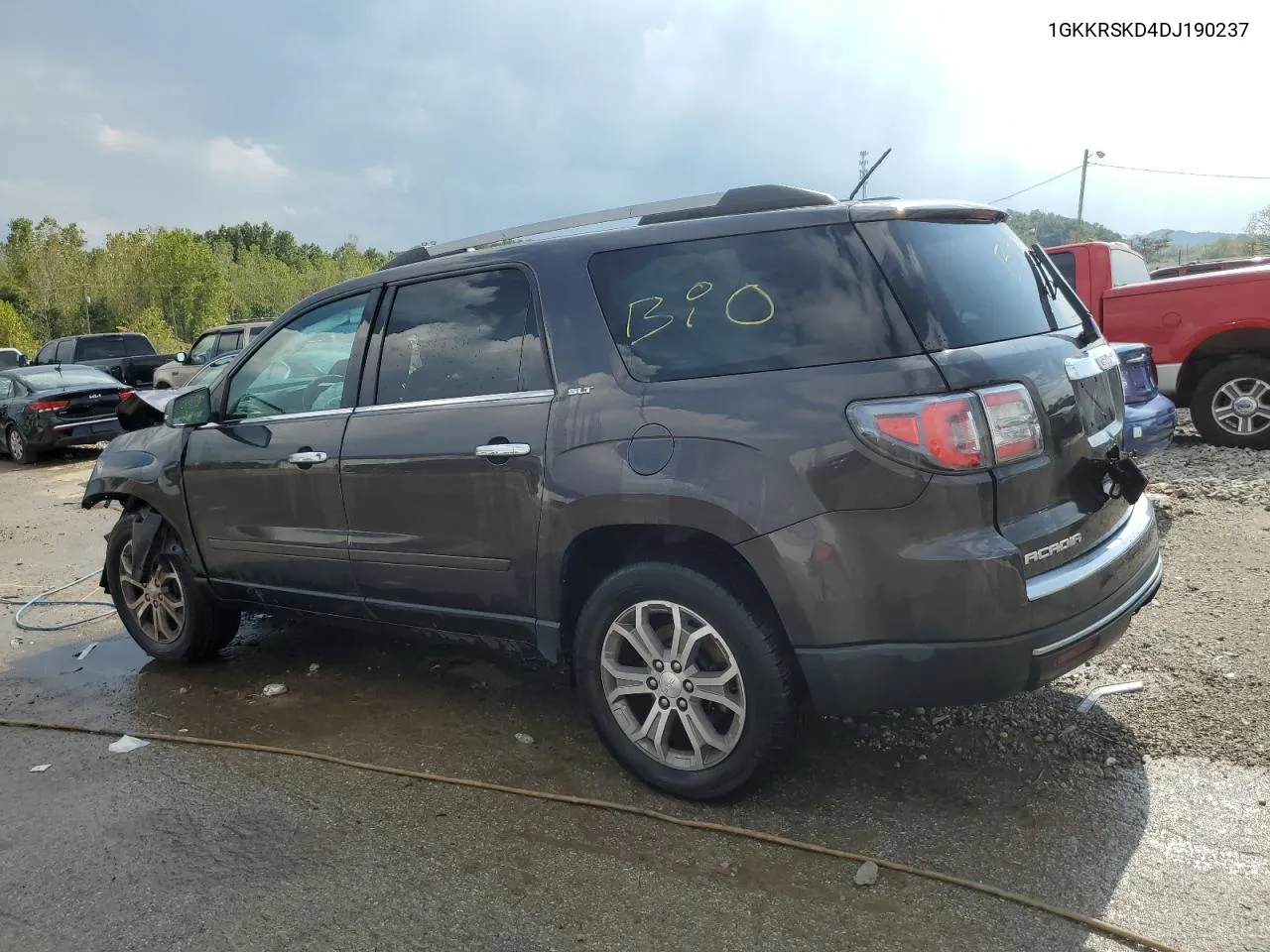 2013 GMC Acadia Slt-2 VIN: 1GKKRSKD4DJ190237 Lot: 72685394