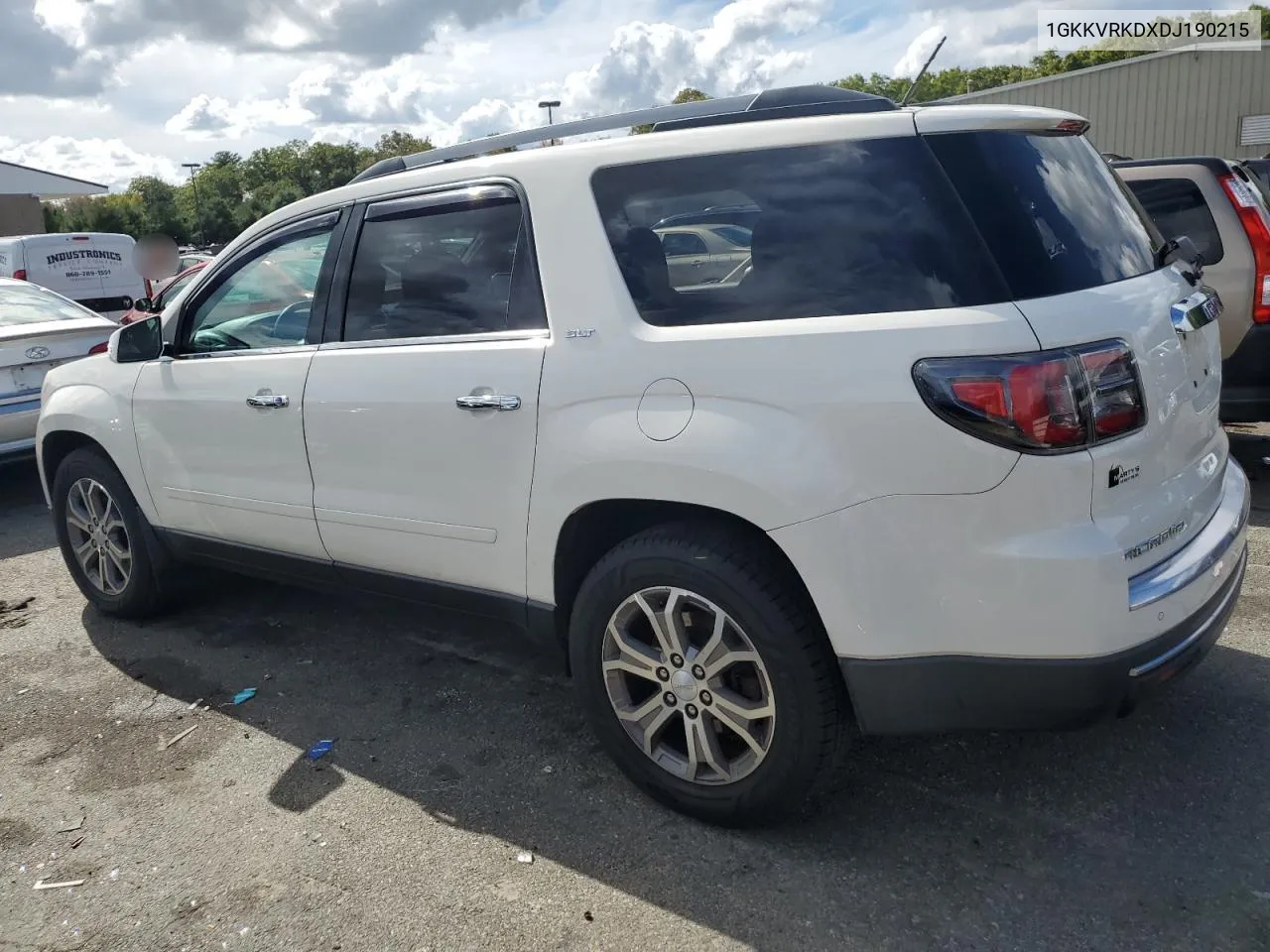 2013 GMC Acadia Slt-1 VIN: 1GKKVRKDXDJ190215 Lot: 73203524