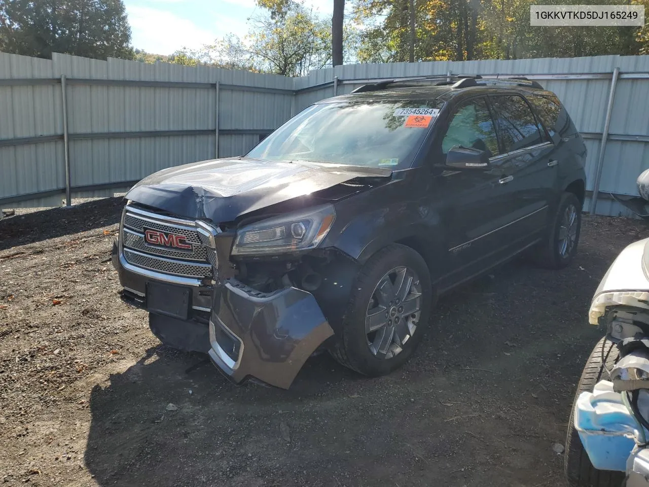 2013 GMC Acadia Denali VIN: 1GKKVTKD5DJ165249 Lot: 73545264