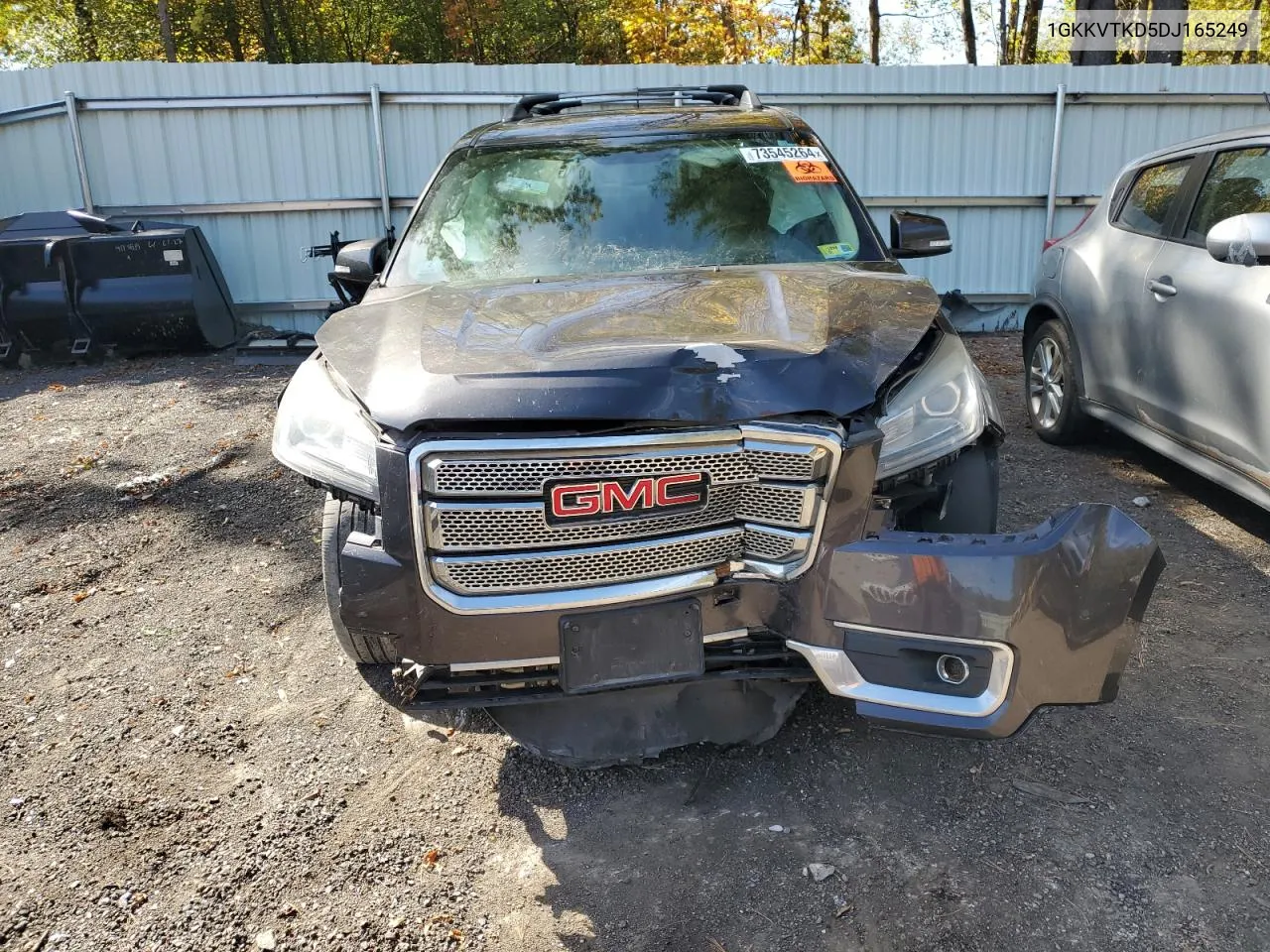 2013 GMC Acadia Denali VIN: 1GKKVTKD5DJ165249 Lot: 73545264