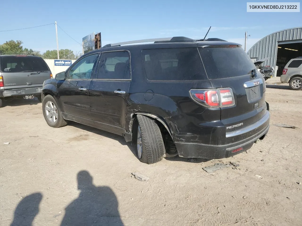 2013 GMC Acadia Sle VIN: 1GKKVNED8DJ213222 Lot: 73556364