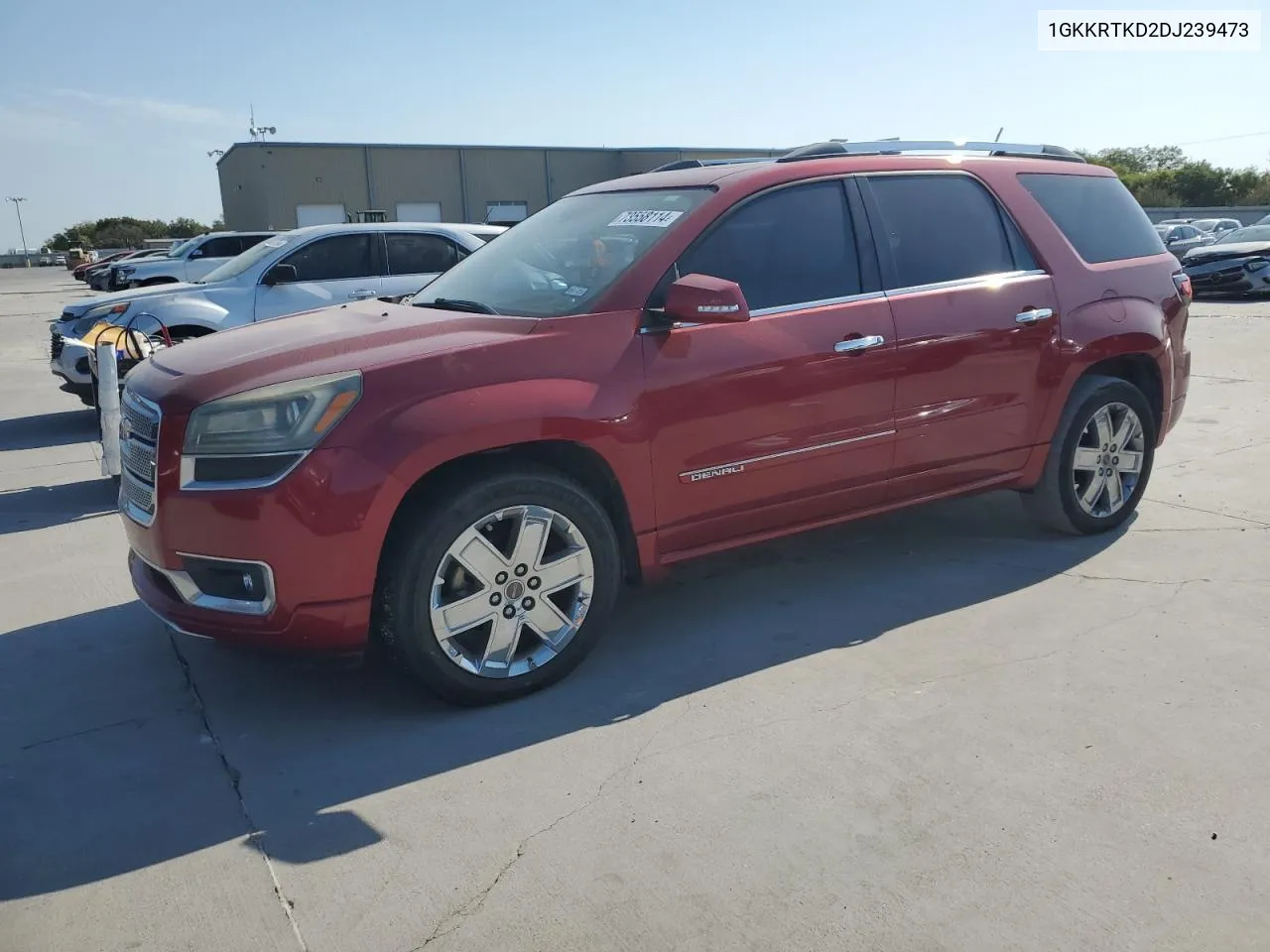 2013 GMC Acadia Denali VIN: 1GKKRTKD2DJ239473 Lot: 73558114