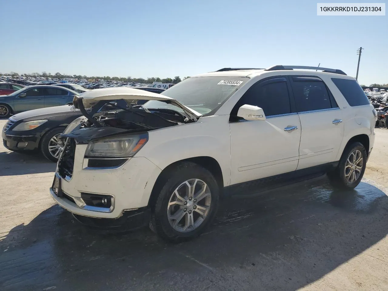 2013 GMC Acadia Slt-1 VIN: 1GKKRRKD1DJ231304 Lot: 74395534