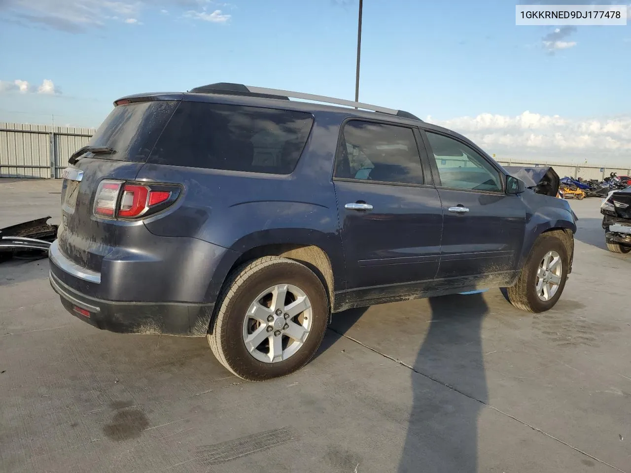 2013 GMC Acadia Sle VIN: 1GKKRNED9DJ177478 Lot: 74596034