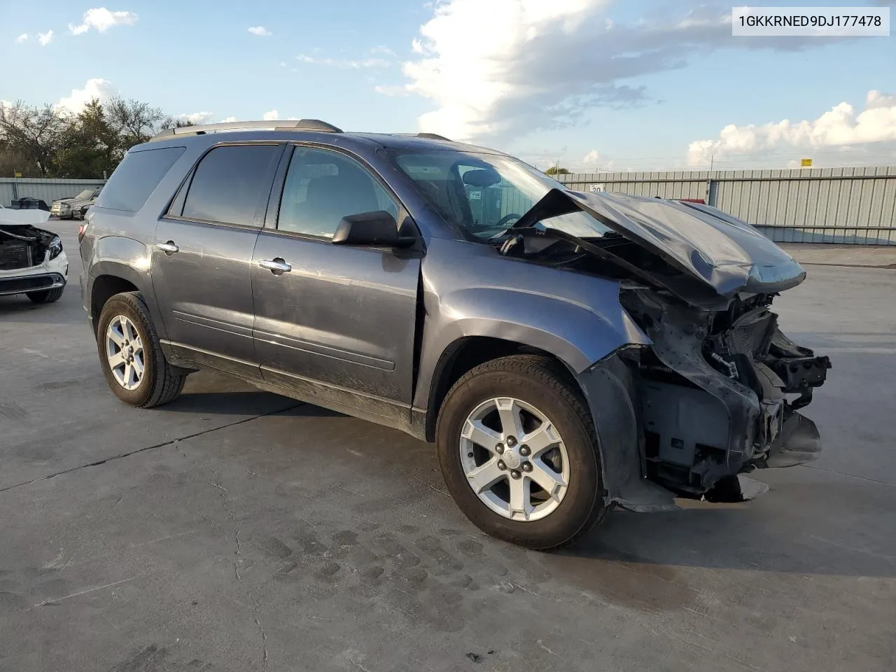 2013 GMC Acadia Sle VIN: 1GKKRNED9DJ177478 Lot: 74596034