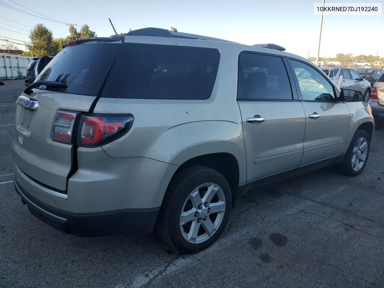 2013 GMC Acadia Sle VIN: 1GKKRNED7DJ192240 Lot: 74690364