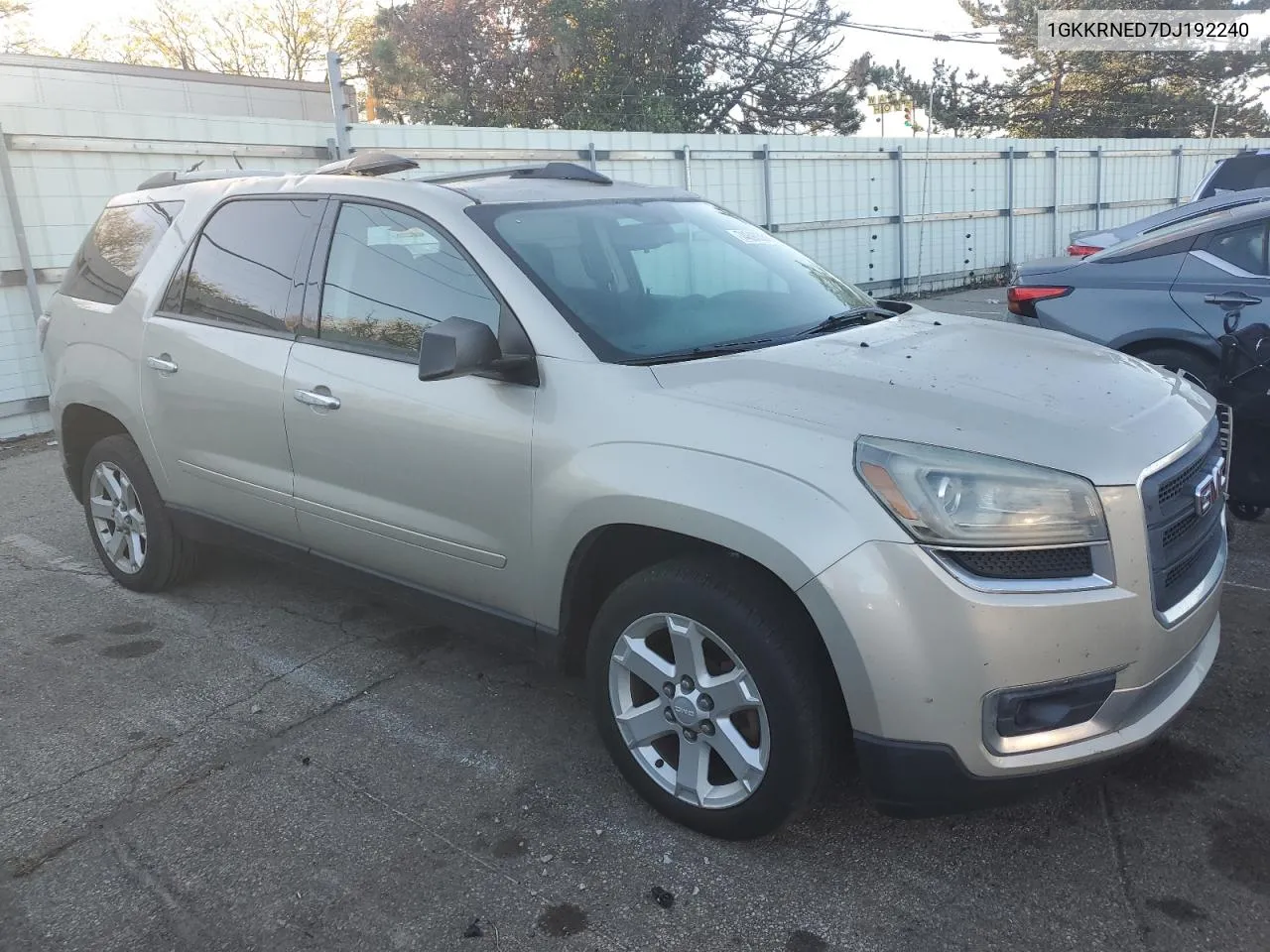 2013 GMC Acadia Sle VIN: 1GKKRNED7DJ192240 Lot: 74690364