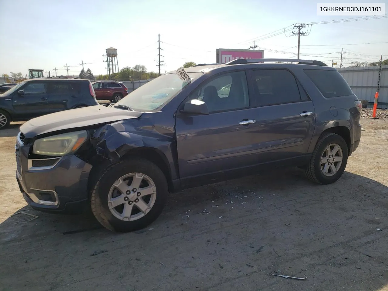 2013 GMC Acadia Sle VIN: 1GKKRNED3DJ161101 Lot: 74995524