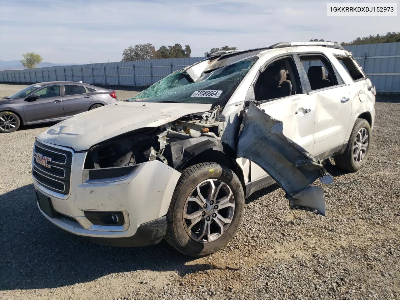 2013 GMC Acadia Slt-1 VIN: 1GKKRRKDXDJ152973 Lot: 75080664