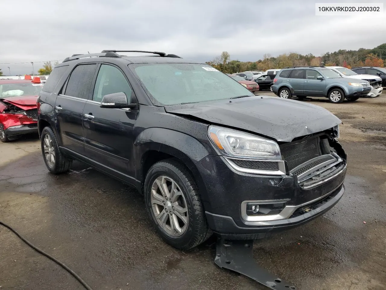 2013 GMC Acadia Slt-1 VIN: 1GKKVRKD2DJ200302 Lot: 75616624