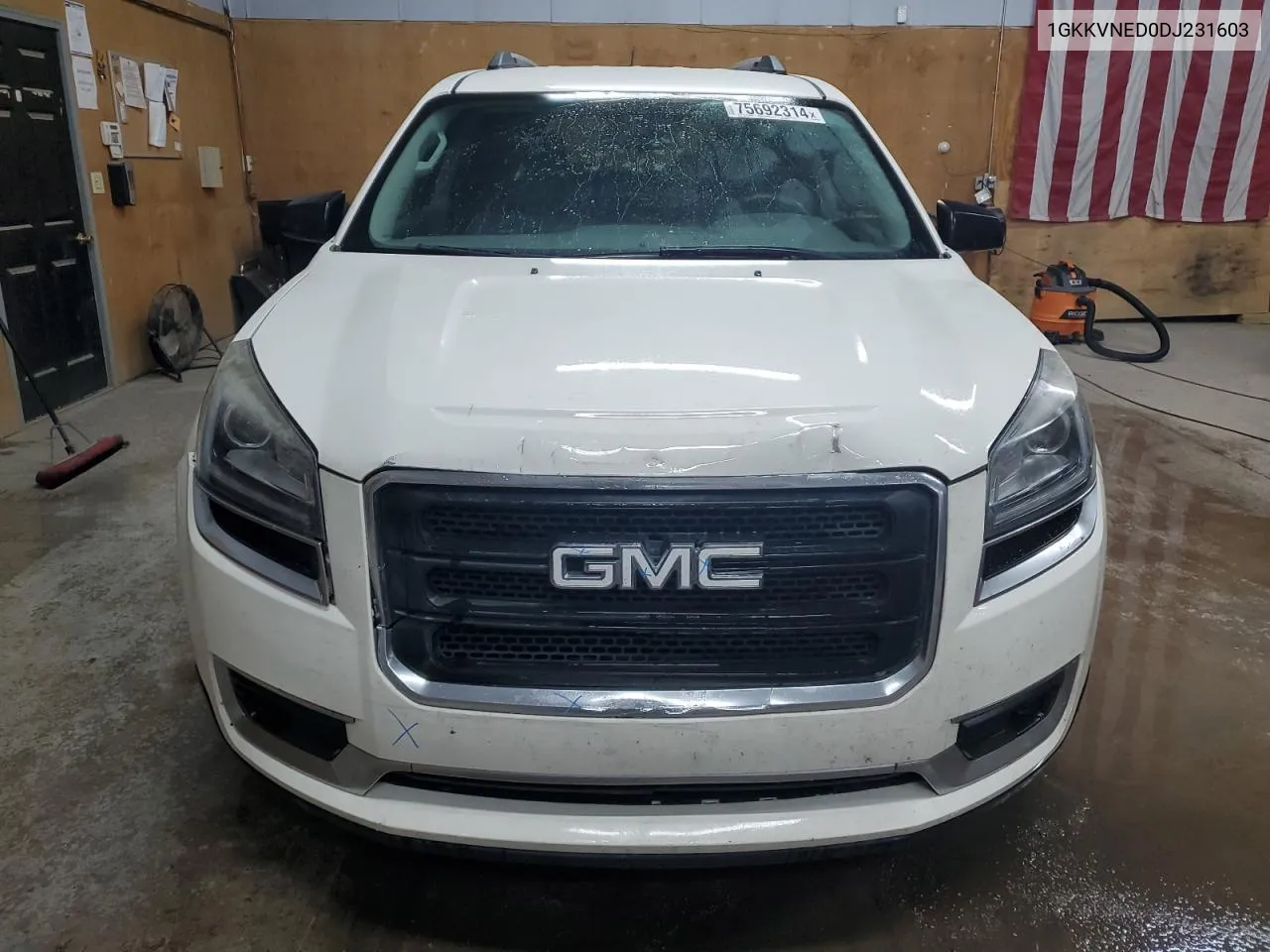 2013 GMC Acadia Sle VIN: 1GKKVNED0DJ231603 Lot: 75692314