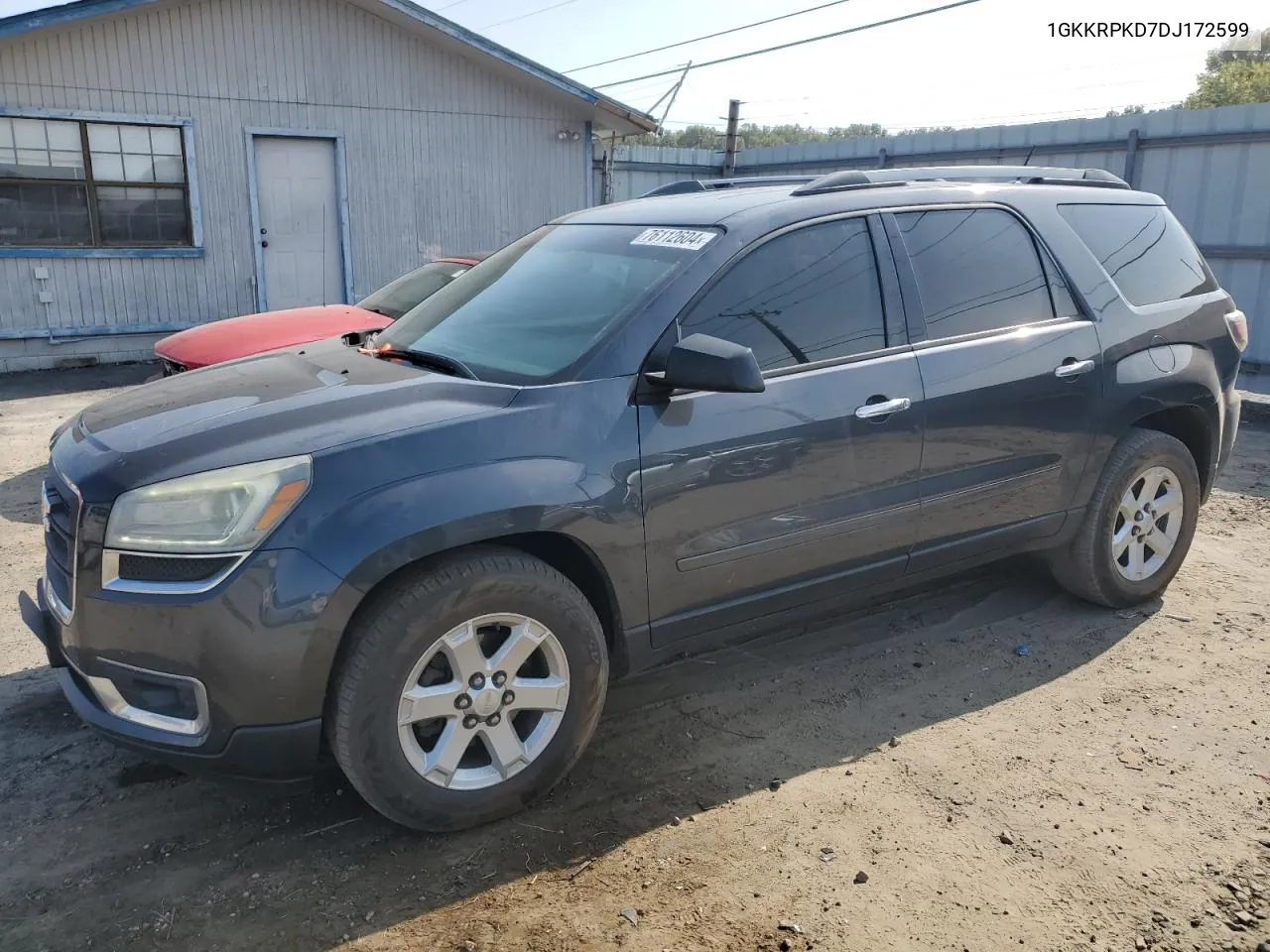 2013 GMC Acadia Sle VIN: 1GKKRPKD7DJ172599 Lot: 76112604