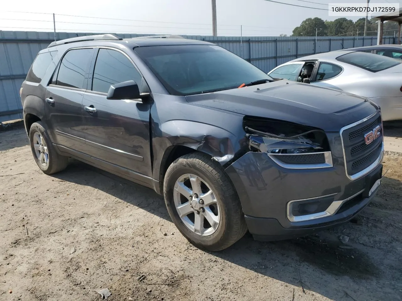 2013 GMC Acadia Sle VIN: 1GKKRPKD7DJ172599 Lot: 76112604