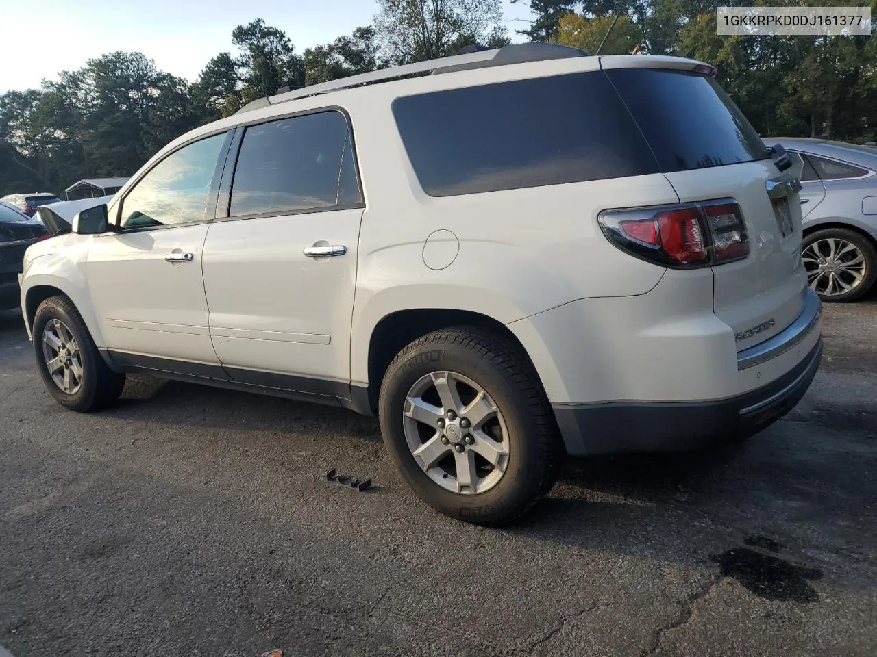 2013 GMC Acadia Sle VIN: 1GKKRPKD0DJ161377 Lot: 76232754