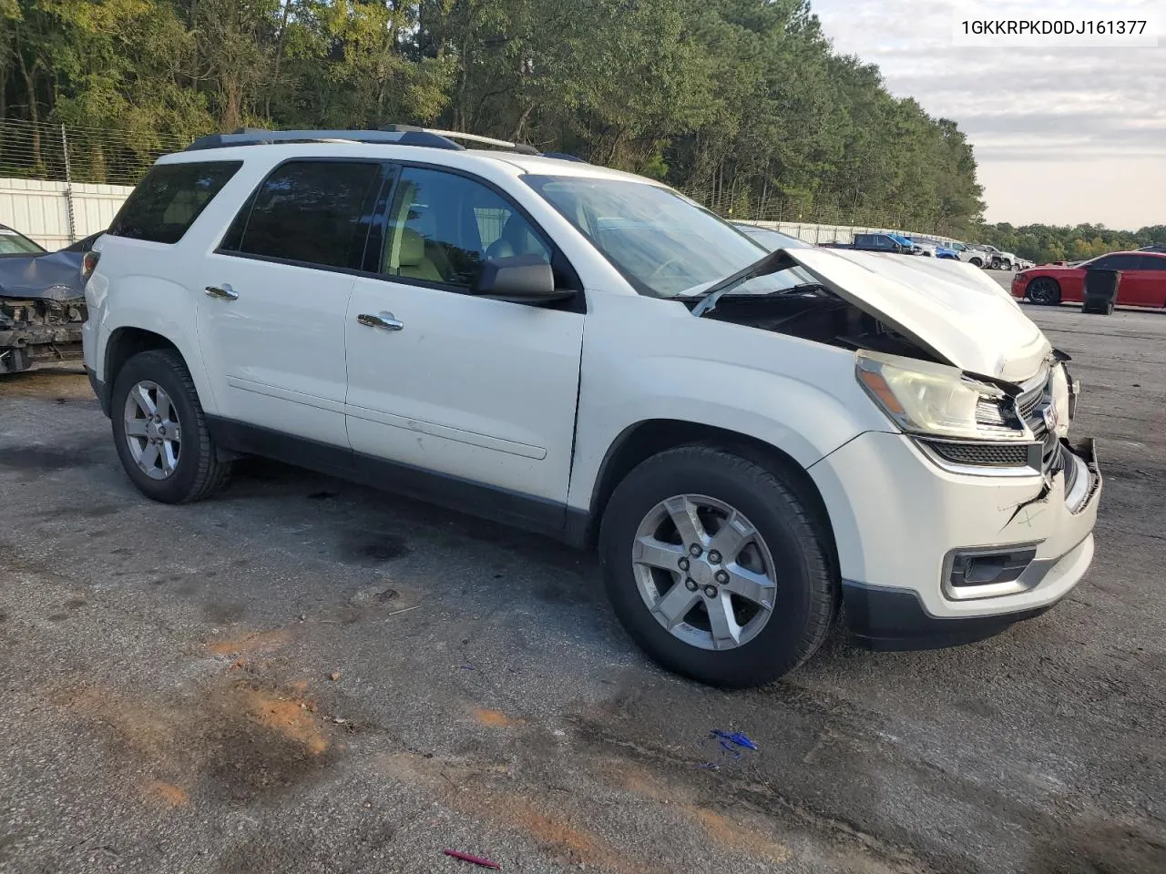 1GKKRPKD0DJ161377 2013 GMC Acadia Sle