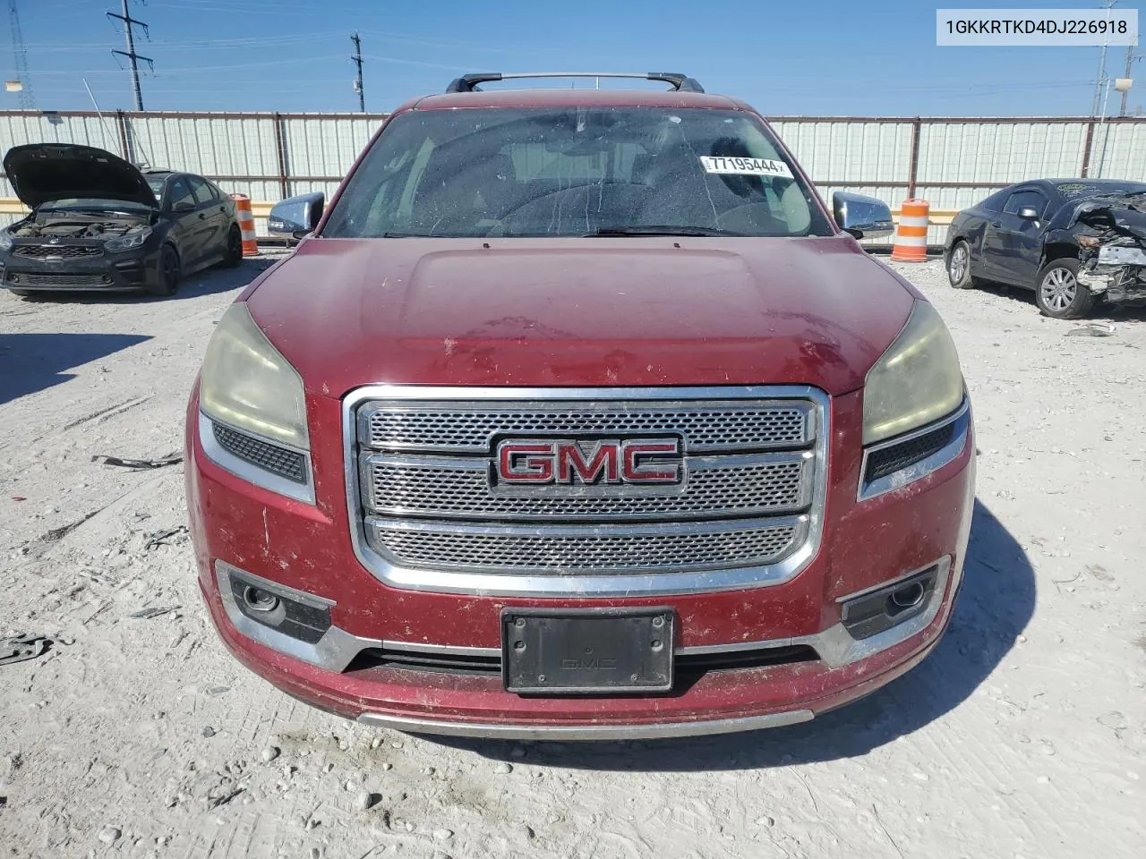 2013 GMC Acadia Denali VIN: 1GKKRTKD4DJ226918 Lot: 77195444