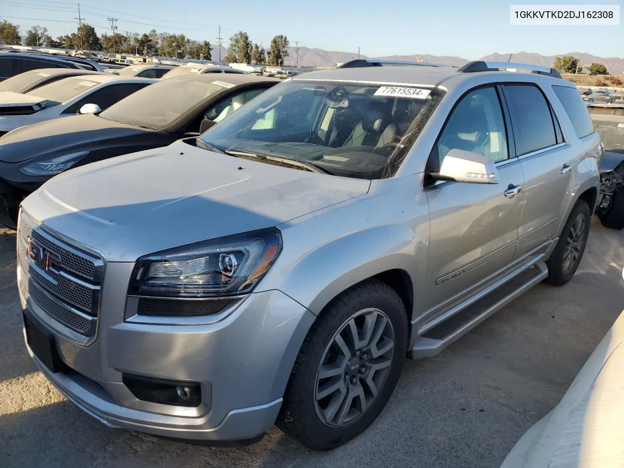 2013 GMC Acadia Denali VIN: 1GKKVTKD2DJ162308 Lot: 77615534