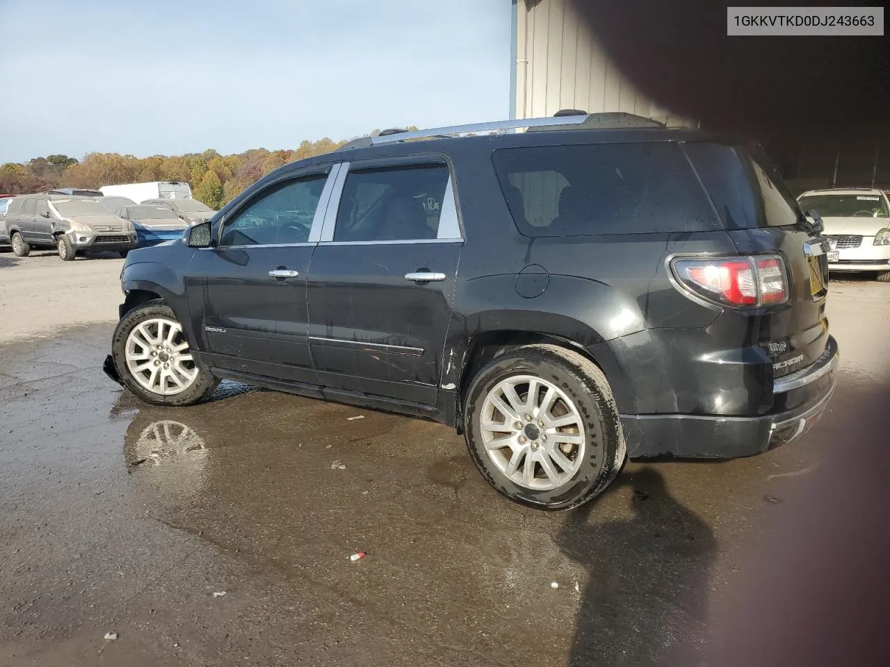 2013 GMC Acadia Denali VIN: 1GKKVTKD0DJ243663 Lot: 77652424