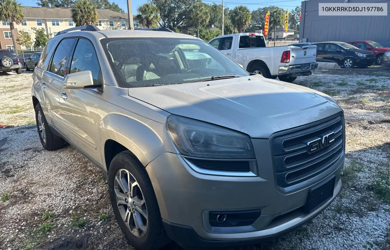 2013 GMC Acadia Slt-1 VIN: 1GKKRRKD5DJ197786 Lot: 78061054