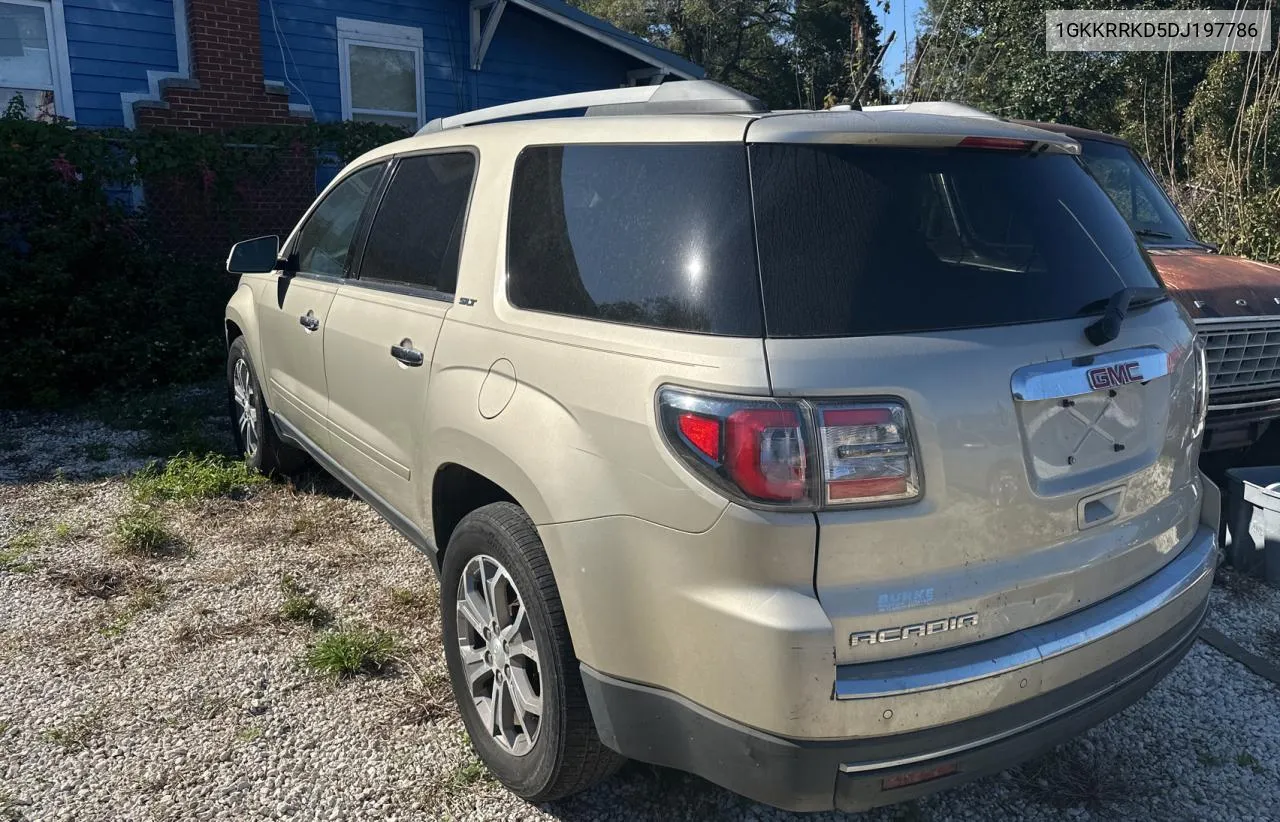 2013 GMC Acadia Slt-1 VIN: 1GKKRRKD5DJ197786 Lot: 78061054