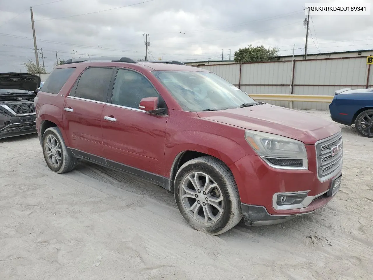 2013 GMC Acadia Slt-1 VIN: 1GKKRRKD4DJ189341 Lot: 78176784