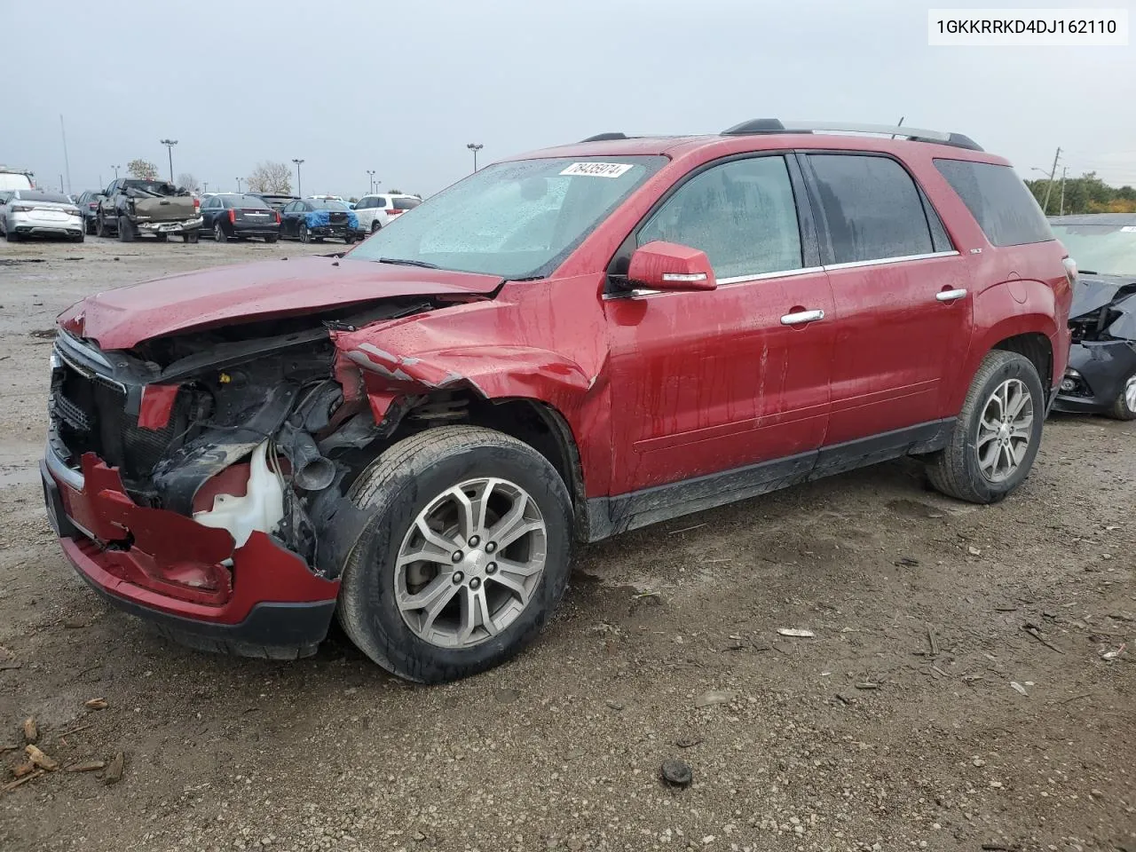 2013 GMC Acadia Slt-1 VIN: 1GKKRRKD4DJ162110 Lot: 78435974