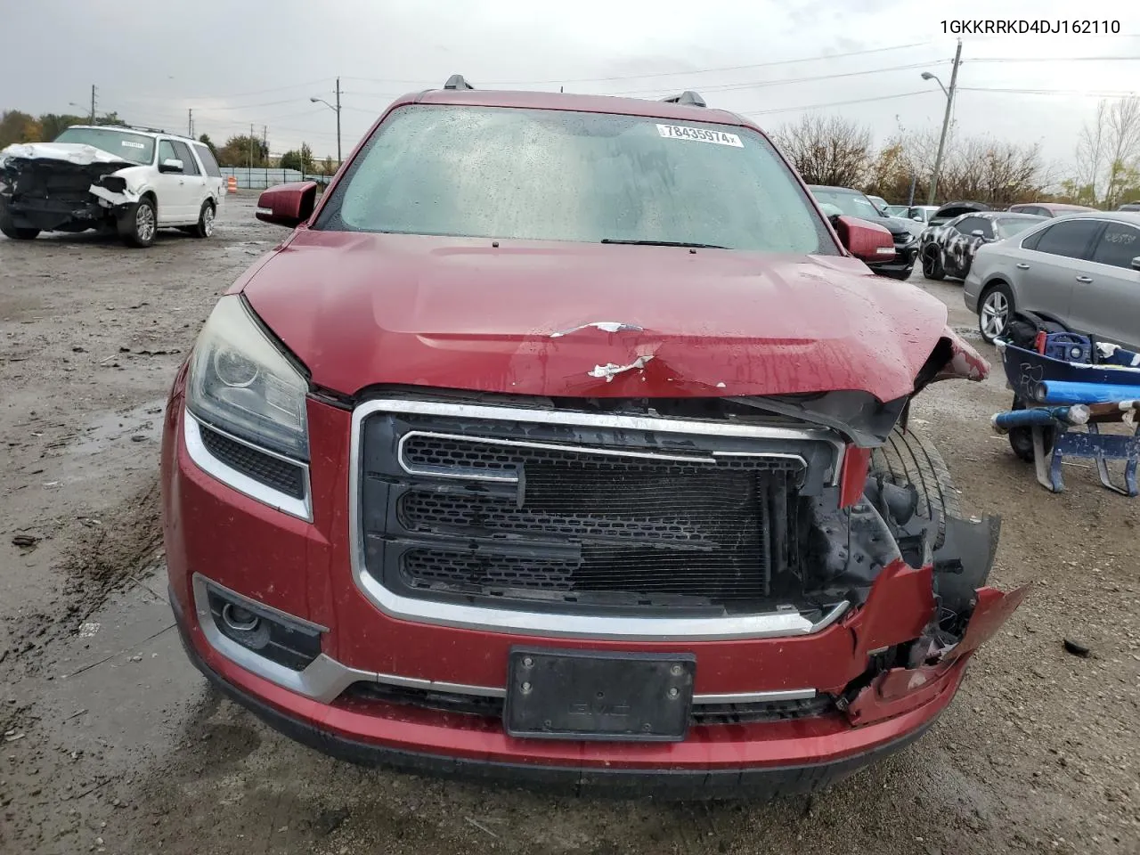 2013 GMC Acadia Slt-1 VIN: 1GKKRRKD4DJ162110 Lot: 78435974