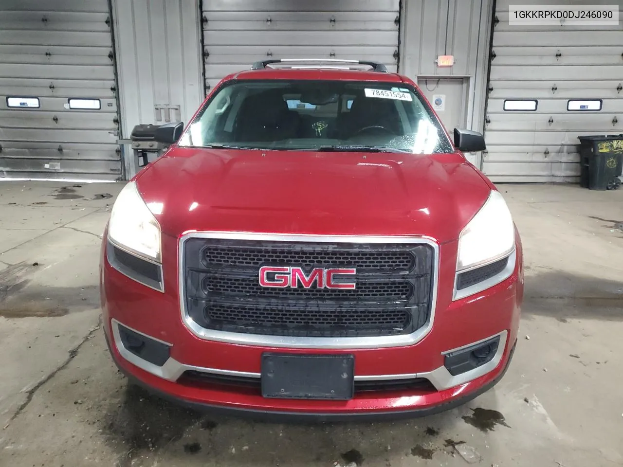 2013 GMC Acadia Sle VIN: 1GKKRPKD0DJ246090 Lot: 78451554