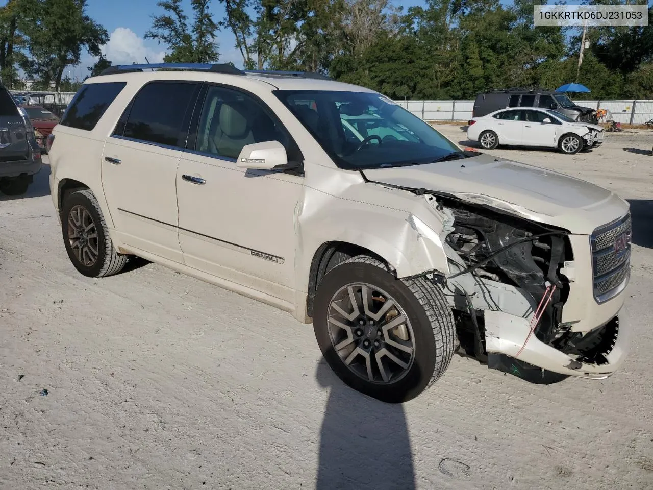 2013 GMC Acadia Denali VIN: 1GKKRTKD6DJ231053 Lot: 78469694