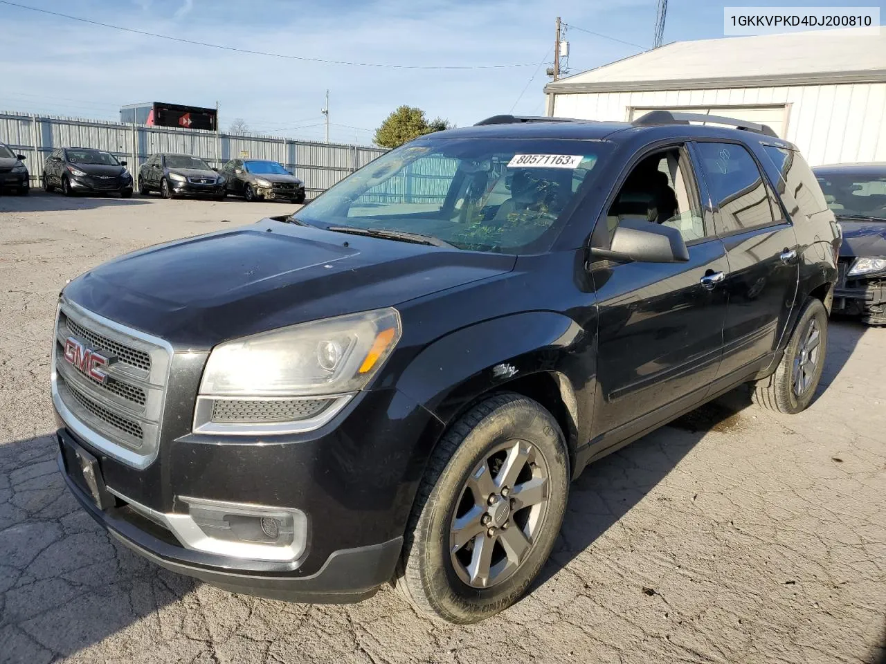 1GKKVPKD4DJ200810 2013 GMC Acadia Sle