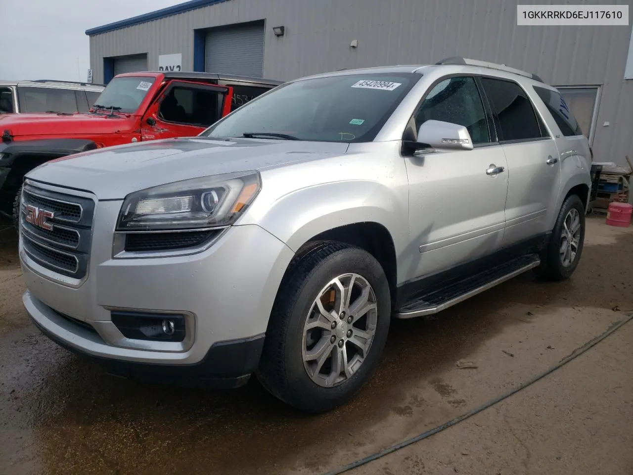 1GKKRRKD6EJ117610 2014 GMC Acadia Slt-1