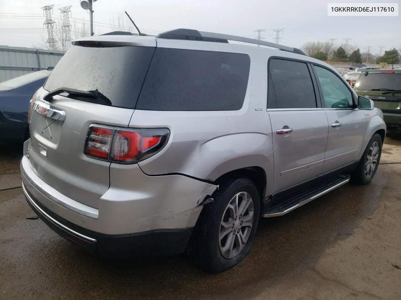 2014 GMC Acadia Slt-1 VIN: 1GKKRRKD6EJ117610 Lot: 45420994