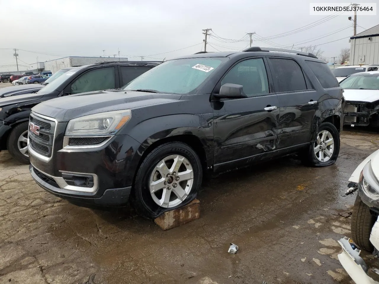 2014 GMC Acadia Sle VIN: 1GKKRNED5EJ376464 Lot: 46417723