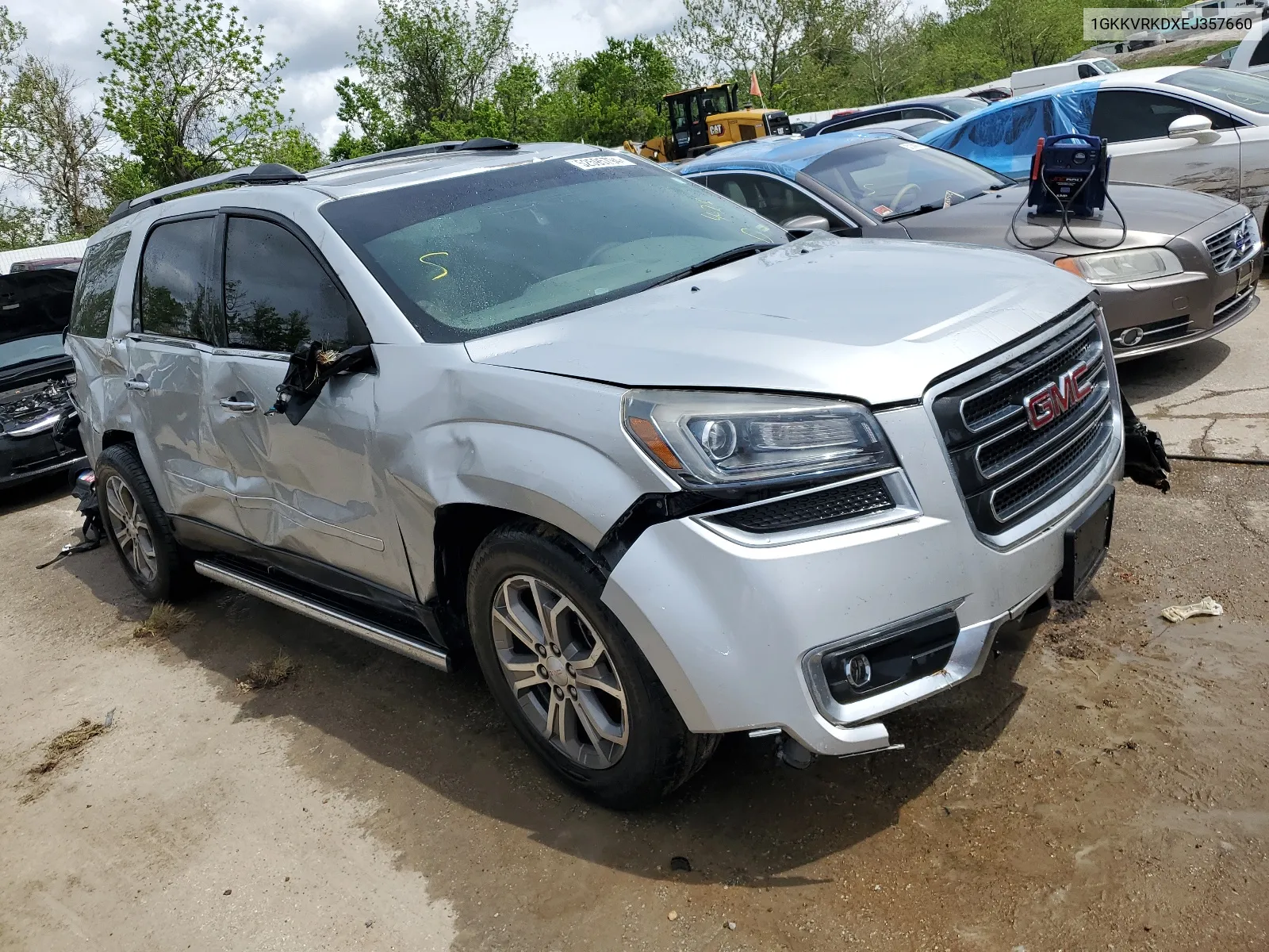 2014 GMC Acadia Slt-1 VIN: 1GKKVRKDXEJ357660 Lot: 52595794