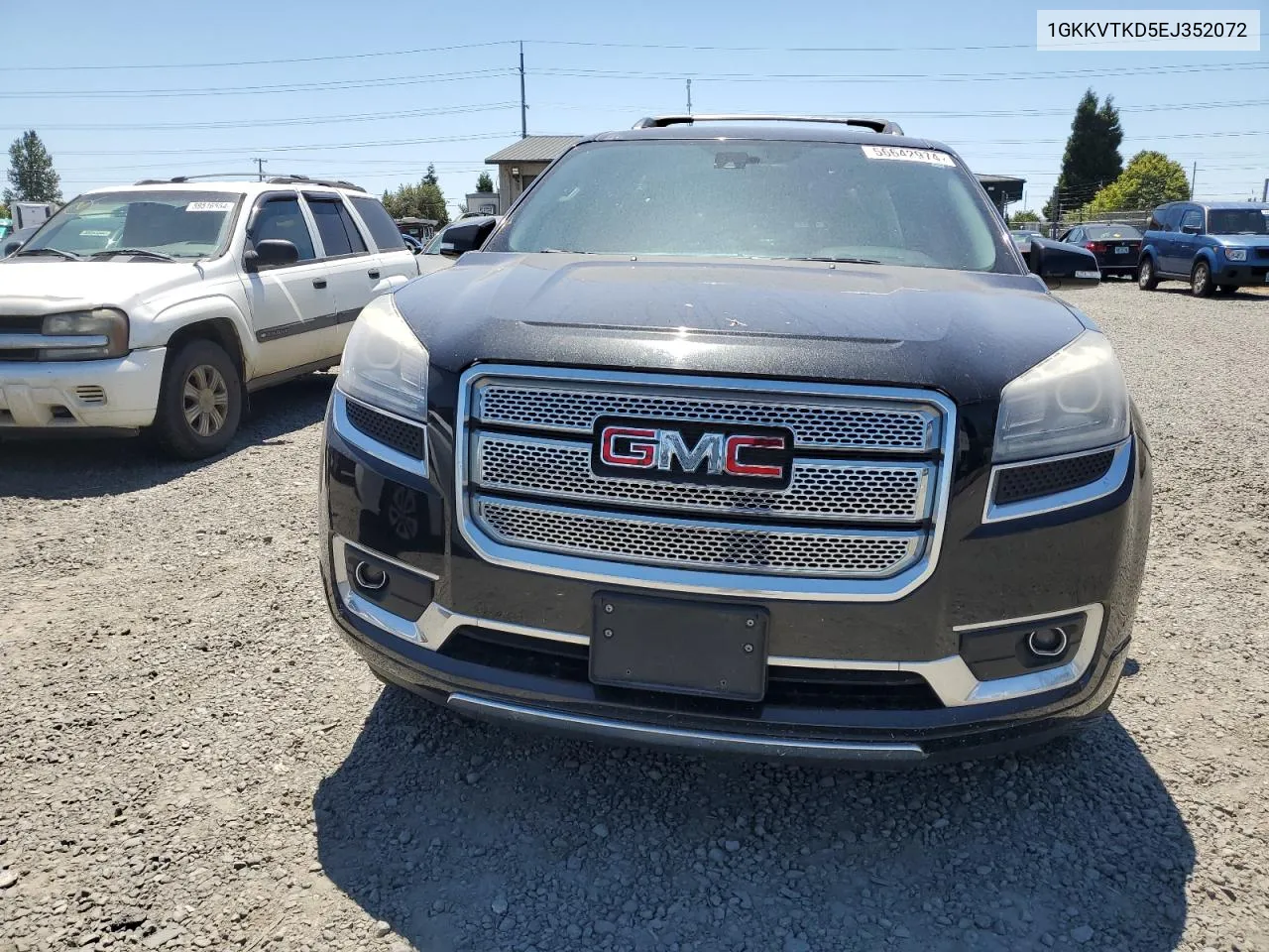 2014 GMC Acadia Denali VIN: 1GKKVTKD5EJ352072 Lot: 56642974