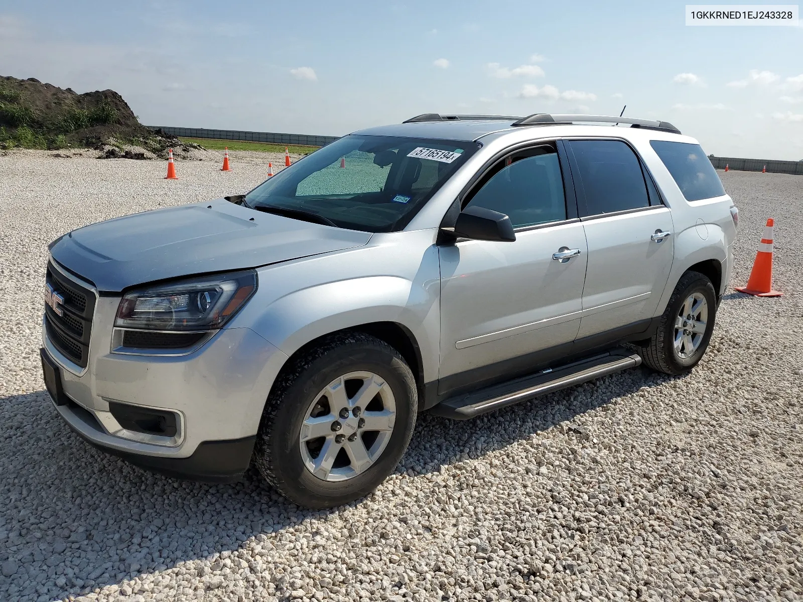 2014 GMC Acadia Sle VIN: 1GKKRNED1EJ243328 Lot: 57165194