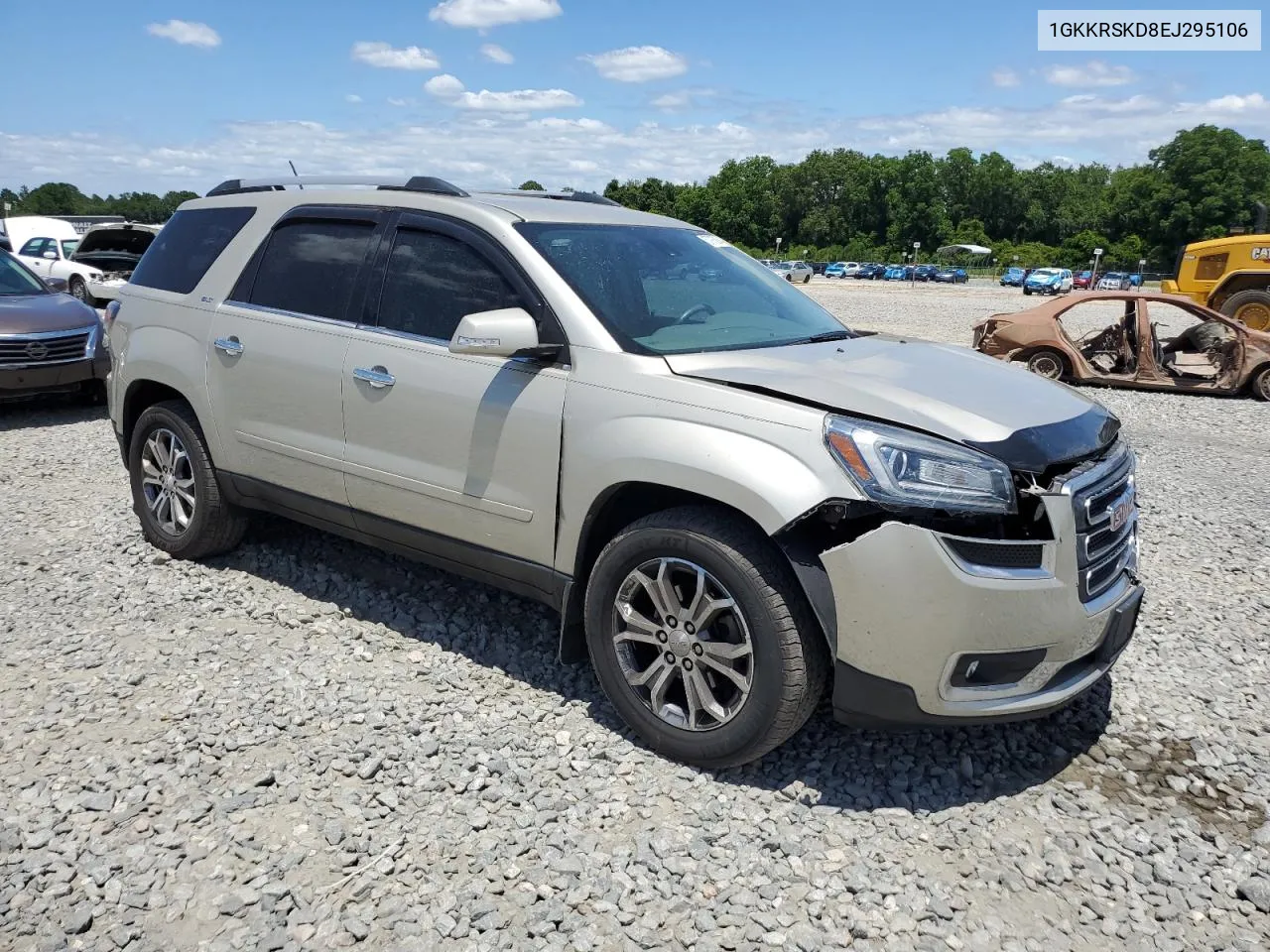 2014 GMC Acadia Slt-2 VIN: 1GKKRSKD8EJ295106 Lot: 57975894