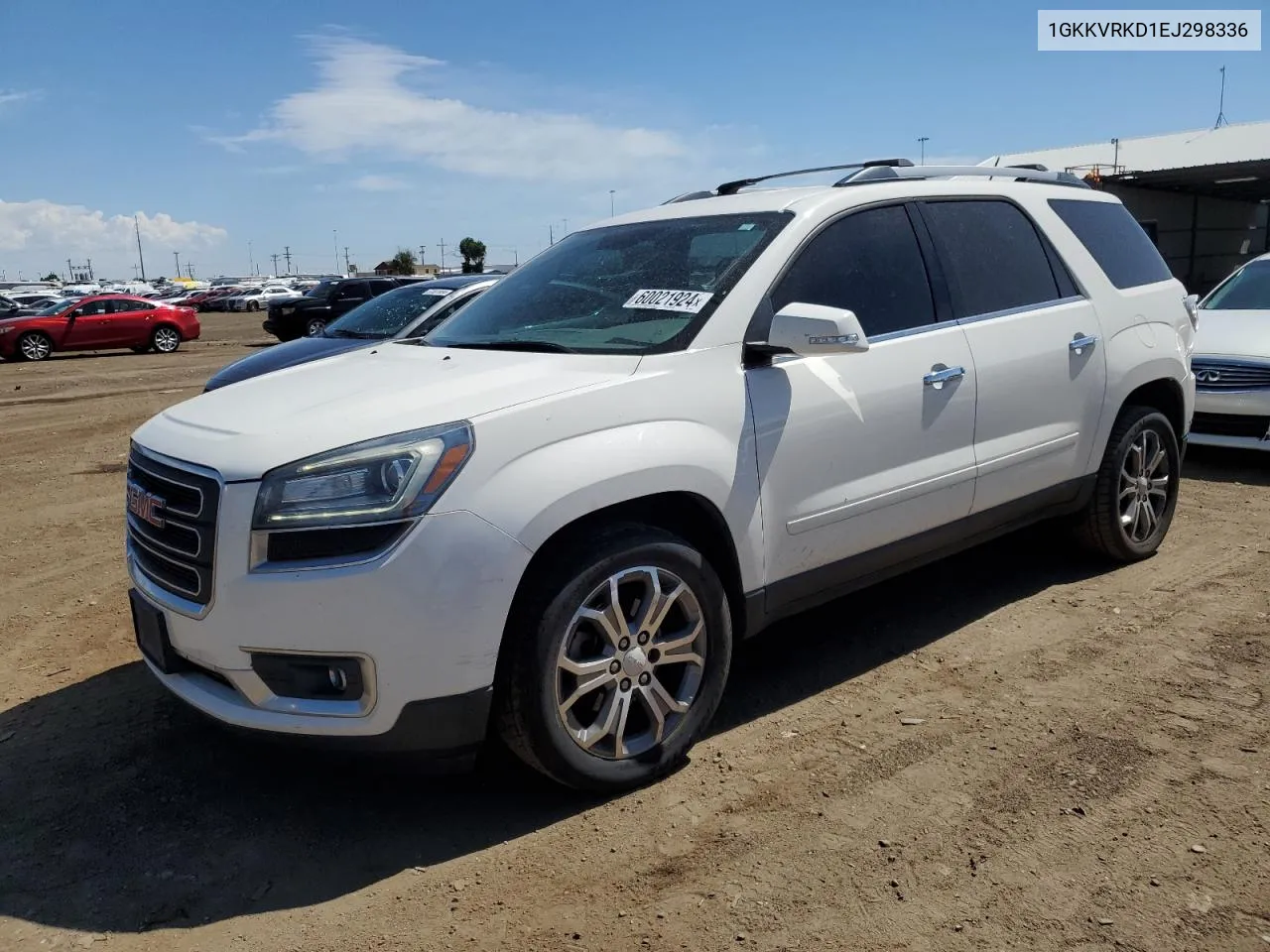 2014 GMC Acadia Slt-1 VIN: 1GKKVRKD1EJ298336 Lot: 60021924