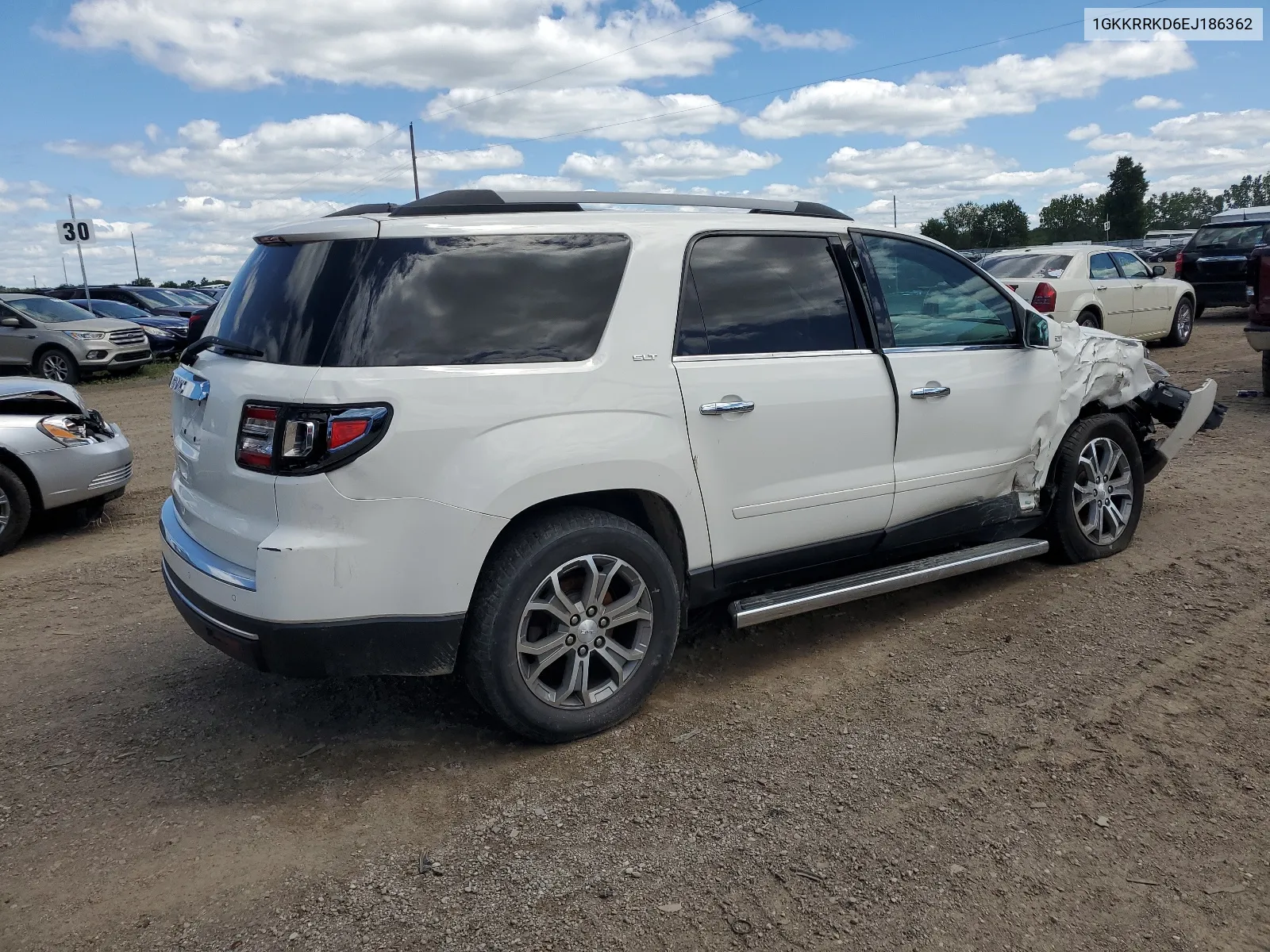 2014 GMC Acadia Slt-1 VIN: 1GKKRRKD6EJ186362 Lot: 60166734