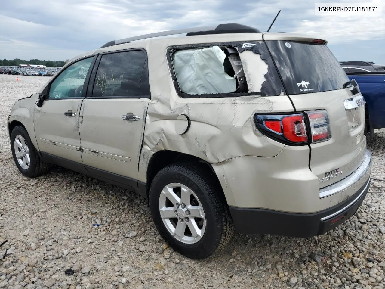 2014 GMC Acadia Sle VIN: 1GKKRPKD7EJ181871 Lot: 60315024