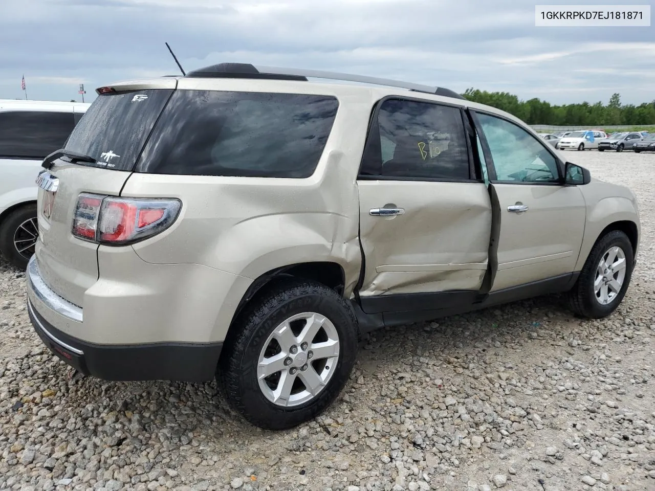 2014 GMC Acadia Sle VIN: 1GKKRPKD7EJ181871 Lot: 60315024