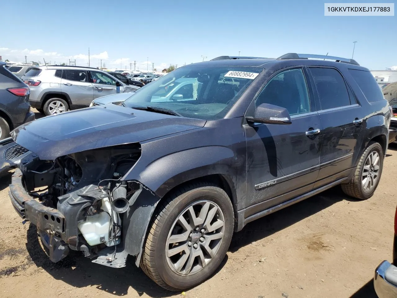 1GKKVTKDXEJ177883 2014 GMC Acadia Denali